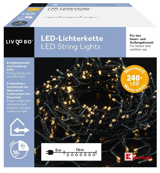 LIV&BO LED světelný řetěz