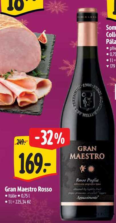 Gran Maestro Rosso, 0,75 l 