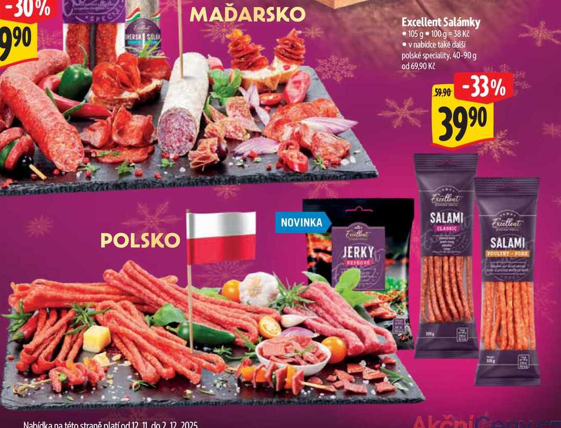 Excellent Salámky, 105 g  