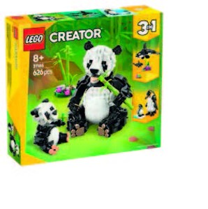 LEGO® Creator 3 v 1
31165 Divoká zvířata:
Pandí rodinka