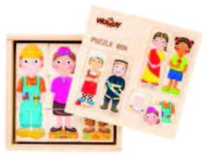 Puzzle – Lidé a povolání
z celého světa