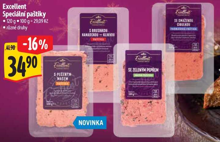 Excellent Speciální paštiky, 120 g