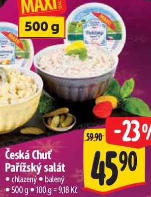 Česká Chuť Pařížský salát, 500 g