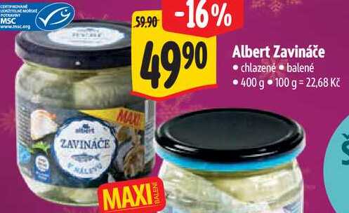 Albert Zavináče, 400 g 