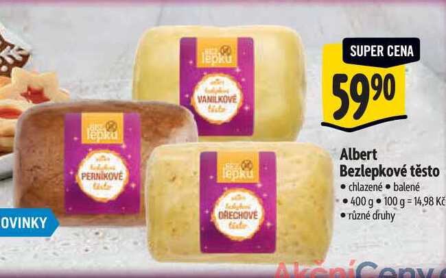 Albert Bezlepkové těsto, 400 g