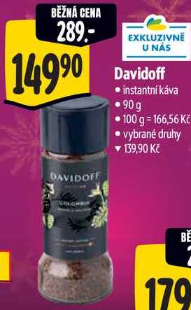 Davidoff instantní káva, 90 g
