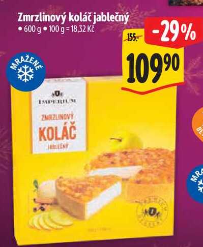 Zmrzlinový koláč jablečný, 600 g