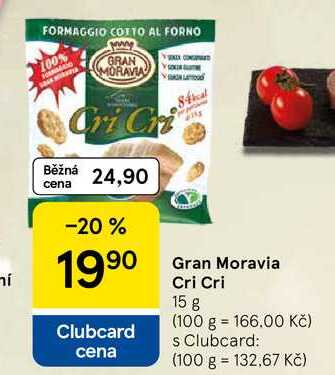 Gran Moravia Cri Cri, 15 g  