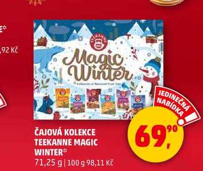 ČAJOVÁ KOLEKCE TEEKANNE MAGIC WINTER, 71,25 g