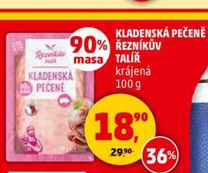 KLADENSKÁ PEČENĚ ŘEZNÍKŮV TALÍŘ, 100 g