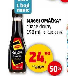 MAGGI OMÁČKA, 190 ml
