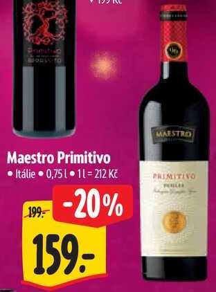Maestro Primitivo, 0,75 l
