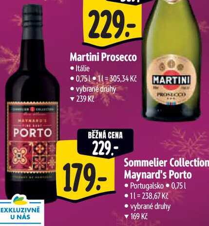 Sommelier Collection Maynard's Porto, 0,75 l