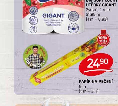 PAPÍR NA PEČENÍ 8 m