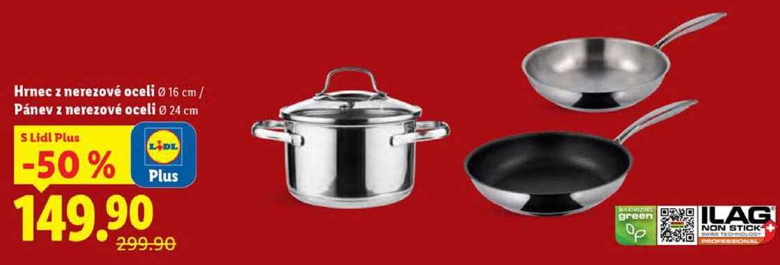 Hrnec z nerezové oceli/Pánev z nerezové oceli 