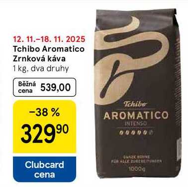 Tchibo Aromatico Zrnková káva, 1 kg