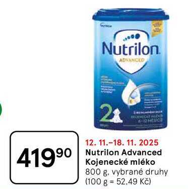 Nutrilon Advanced Kojenecké mléko, 800 g