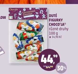DUTÉ FIGURKY CHOCO'LA, 100 g