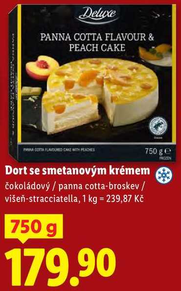 Dort se smetanovým krémem, 750 ml