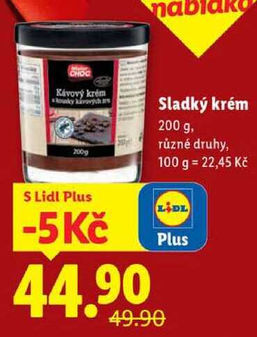 Sladký krém, 200 g