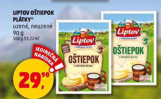LIPTOV OŠTIEPOK PLÁTKY, 90 g