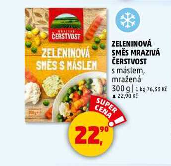 ZELENINOVÁ SMĚS MRAZIVÁ ČERSTVOST, 300 g