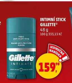 INTIMNÍ STICK GILLETTE, 48 g