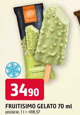 FRUITISIMO GELATO 70 ml 