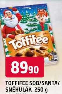 TOFFIFEE SOB/SANTA/ SNĚHULÁK 250 g 