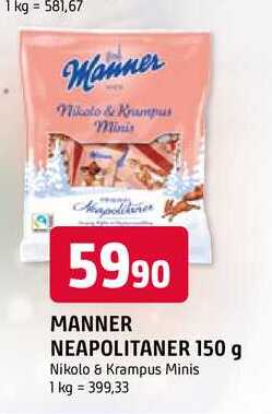 MANNER NEAPOLITANER 150 g 