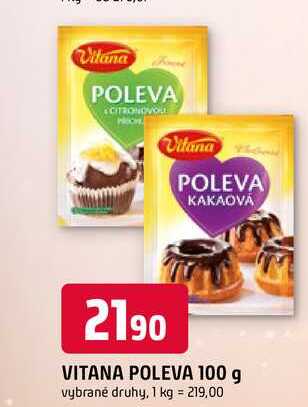 VITANA POLEVA 100 g vybrané druhy