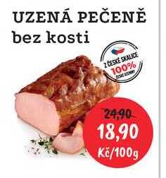 UZENÁ PEČENĚ bez kosti 100g