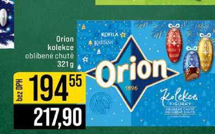 Orion kolekce oblíbené chutě 321 g 