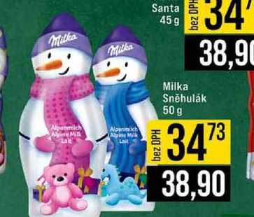 Milka Sněhulák 50 g