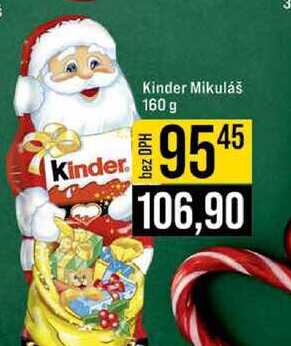 Kinder Mikuláš 160 g 
