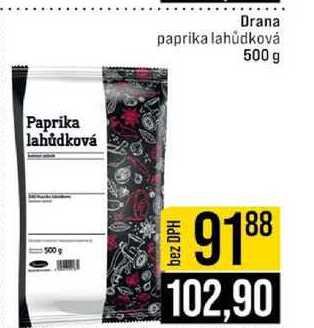 Drana paprika lahůdková 500 g 