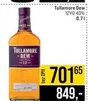 Tullamore Dew 12YO 40% 0,7l