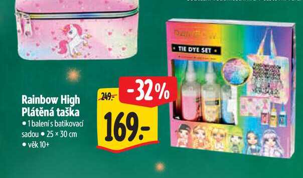 Rainbow High Plátěná taška