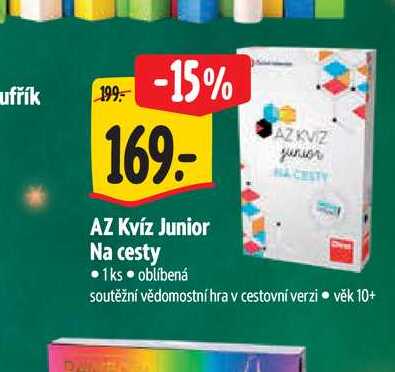  AZ Kvíz Junior Na cesty 