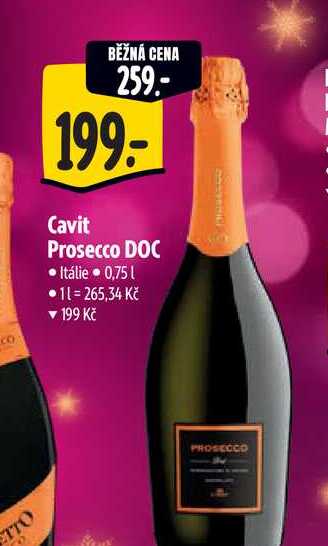   Cavit Prosecco DOC 0,75 l