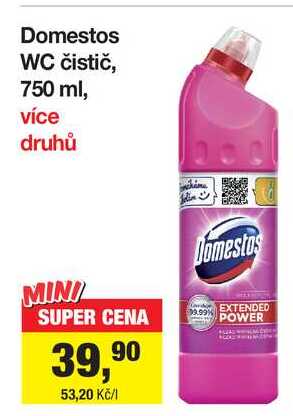 Domestos WC čistič, 750 ml, více druhů