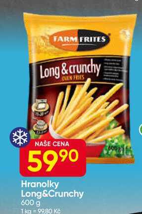Farm FRITES Hranolky Long&Crunchy 600 g