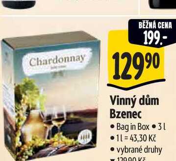   Vinný dům Bzenec 3 l
