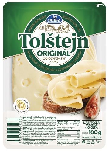 Milko Tolštejn plátky, 100 KS