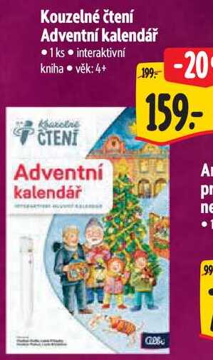 Kouzelné čtení Adventní kalendář