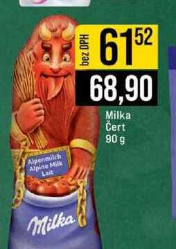 Milka Čert 90 g