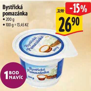 Bystřická pomazánka, 200 g