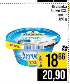 Krajanka žervé XXL natur 120 g