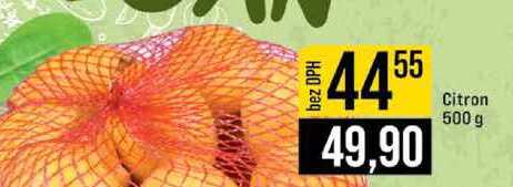 Citron 500 g 
