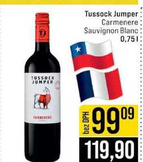 Tussock Jumper Carmenere Sauvignon Blanc 0,75l